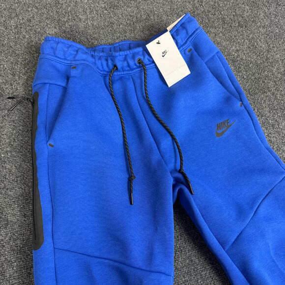 Nike Sportswear Tech Fleece Joggers Mens Small Pants Blue HV0959-480 NWT - Picture 2 of 10